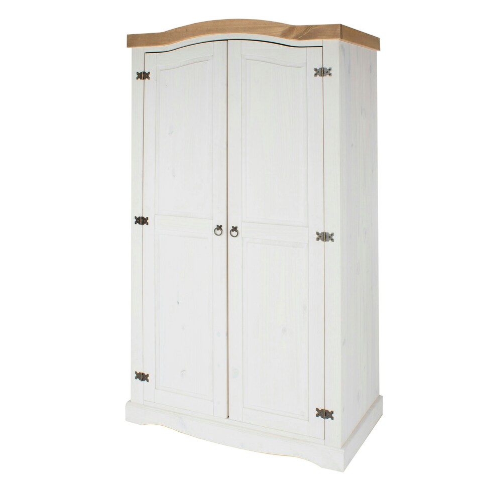 image 1 of Corona White, 2 Door Wardrobe White