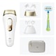image 2 of Braun IPL Silk-Expert Pro 5, At Home Hair Removal Device with Pouch, White/Gold, PL5124