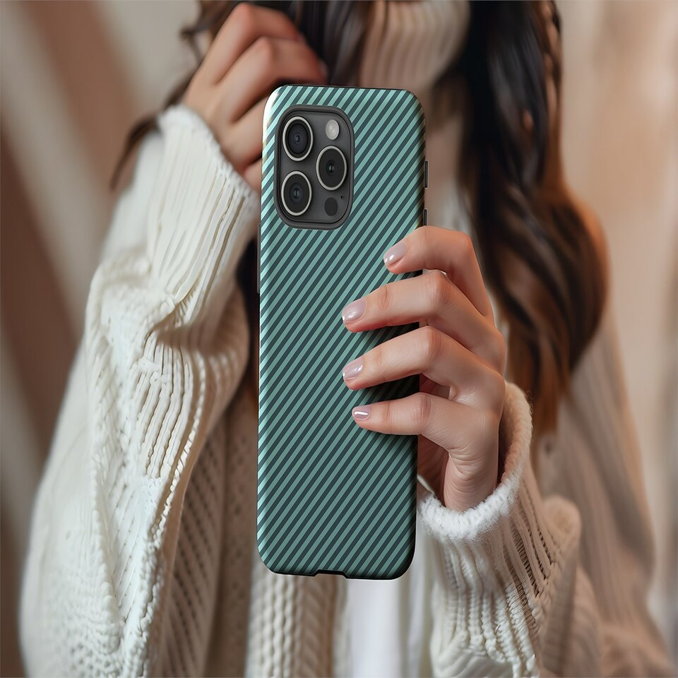 image 1 of Green Stripe Phone Case Green | iPhone 14 Pro Max
Tough | iPhone 14 Pro Max
Tough