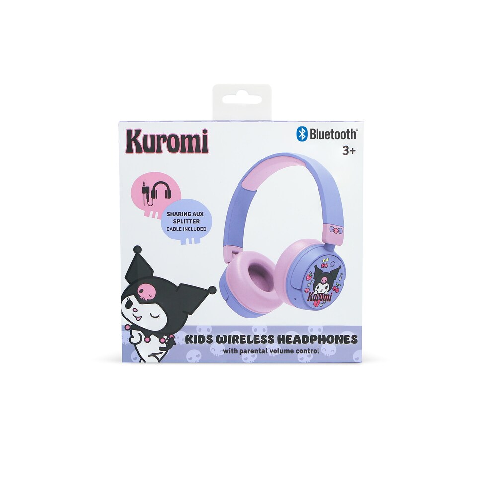 image 1 of OTL Kuromi Kids Wireless Headphones