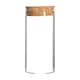 image 5 of Argon Tableware Glass Storage Jars with Cork Lids - 110ml - Pack of 3