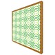 image 5 of Swimwear fabric green alluring boho chic (Picture Frame) White | XS
