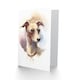 image 2 of Dog Lover Italian Greyhound Portrait Watercolour Animal Greeting Card