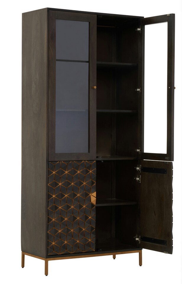 image 1 of Orsina Grey Cabinet