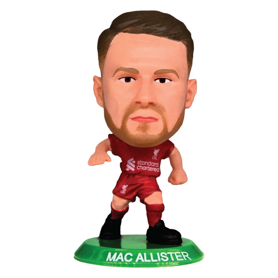 Liverpool FC Alexis Mac Allister 2026 SoccerStarz Collectable Figurine | Red | Red/Green | One Size | 1