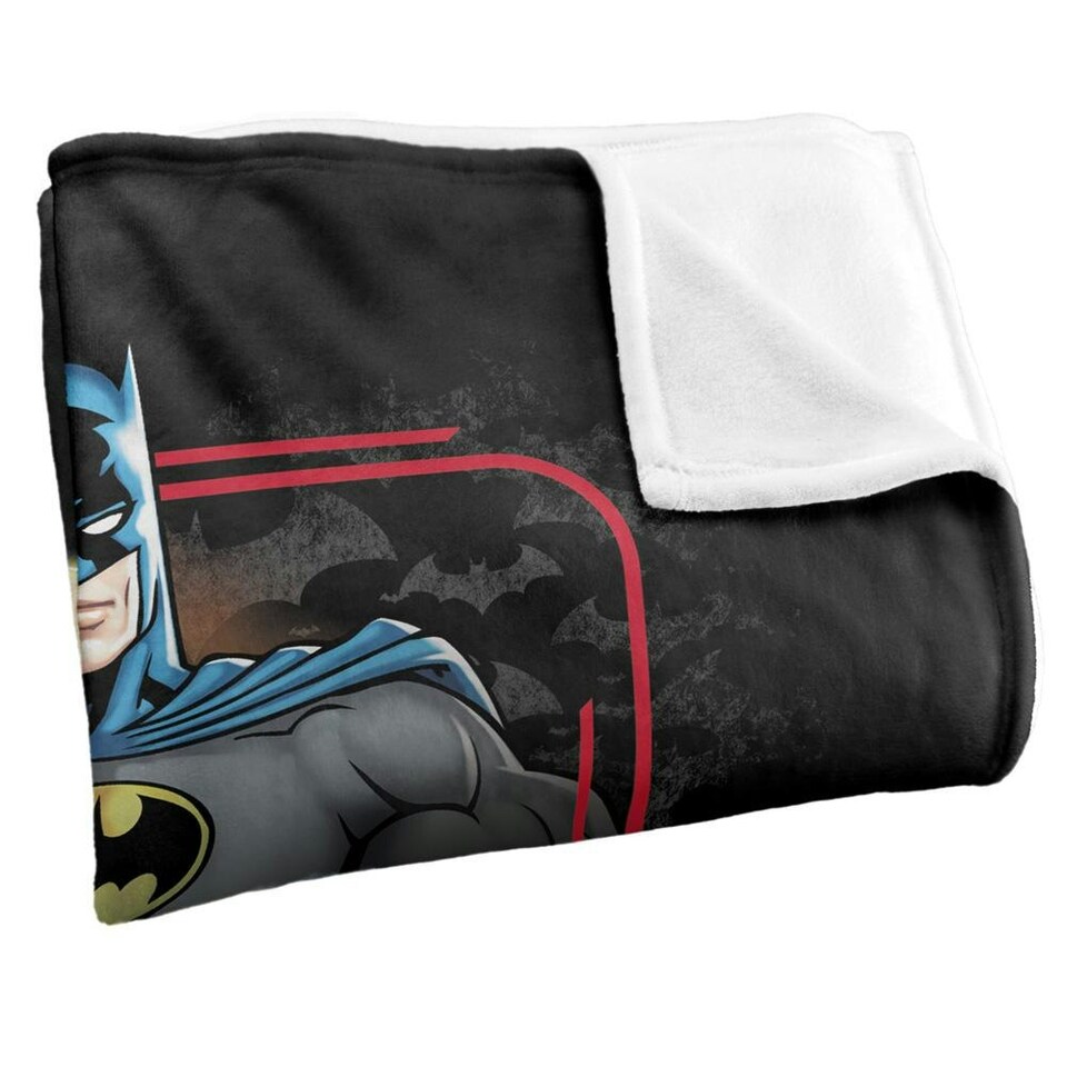 image 1 of Batman Batmobile Blanket - Multicoloured - One Size