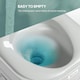 image 6 of Outsunny Portable Toilet with Detachable Tanks for Camping, Grey