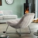 image 5 of Merced Fabric Accent Chair - Light Grey