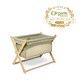 image 1 of Clair de Lune Sage Organic Folding Crib