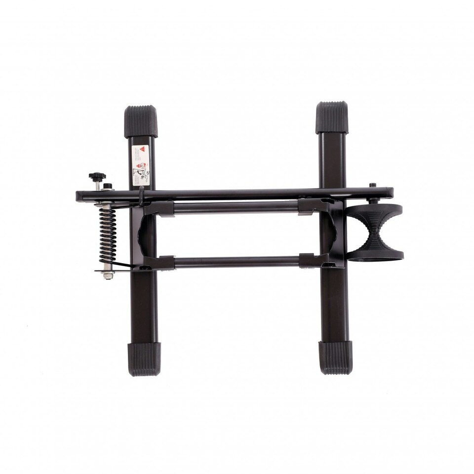 image 1 of Oypla Folding Bike Bicycle Floor Parking Stand Rack Holder