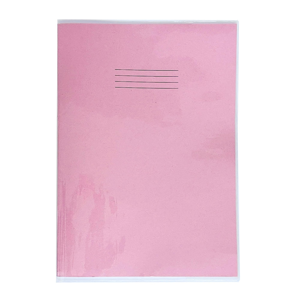 image 1 of Rhino Plastic Protective Sleeves Exercise Book Covers Clear A4+ 50 Pack