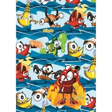 Mixels Paper Characters Gift Wrap - Multicoloured - One Size
