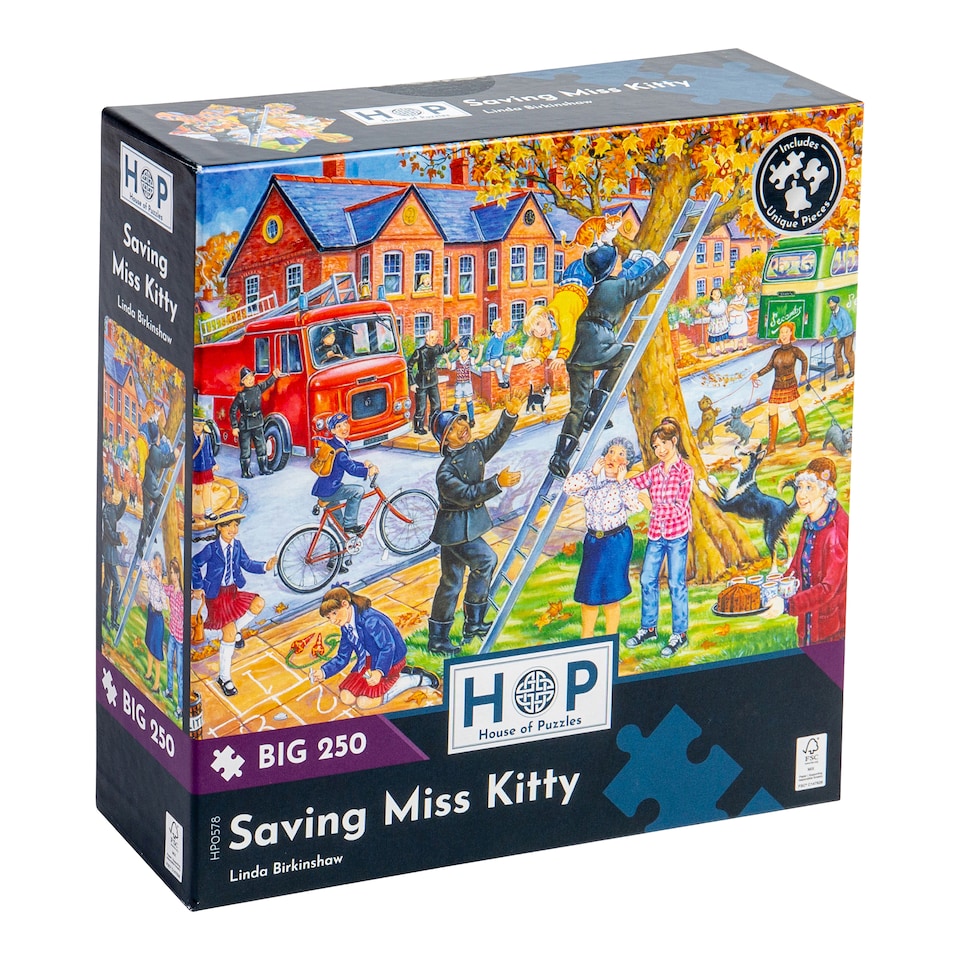 image 1 of Saving Miss Kitty BIG 250 Puzzle