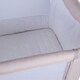 image 9 of Red Kite Rockabye Bedside/Rocking Crib Cream