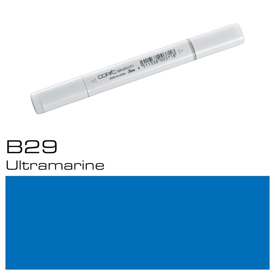 image 1 of Copic Sketch Marker, Ultramarine, Single Pen