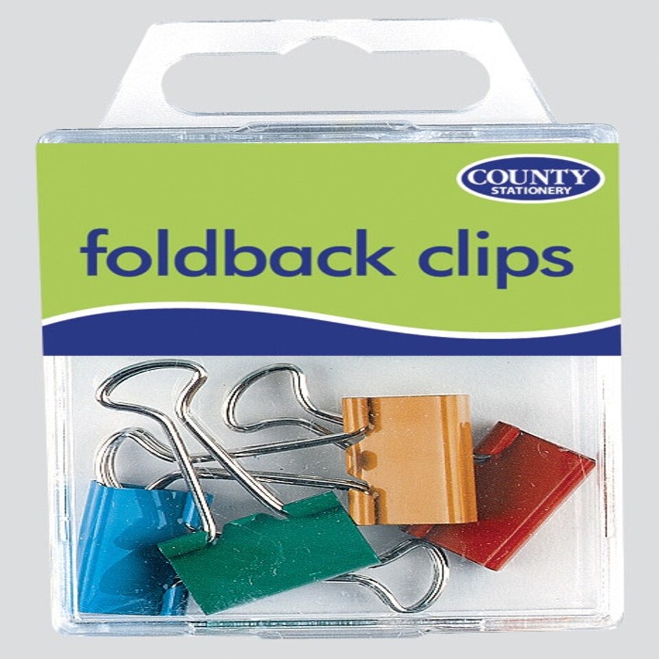 image 1 of Foldback Clips (pack quantity 4)
