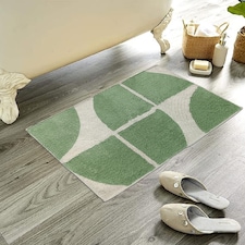 Stockholm Bath Mat in Green Green | Green | Green