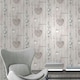 image 2 of Fine Decor Love Your Home Wallpaper - Blue/Grey - One Size Blue
