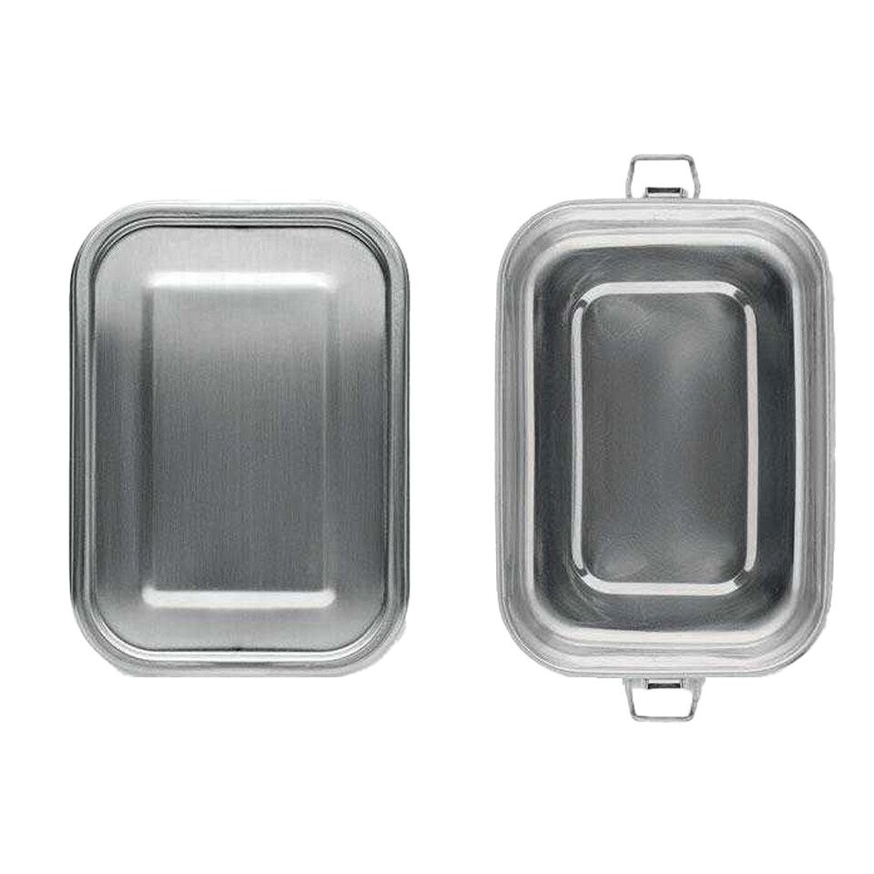 image 1 of MidOcean Gobuddy 750ml Lunch Box | Silver | Matt Silver | One Size | 1