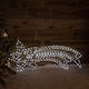 image 4 of 118cm x 46cm Light up Hanging Christmas Star Rope Light with White LEDs