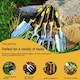 image 9 of 7 Piece Heavy Duty Garden Tool Set & Kit with Storage Bag