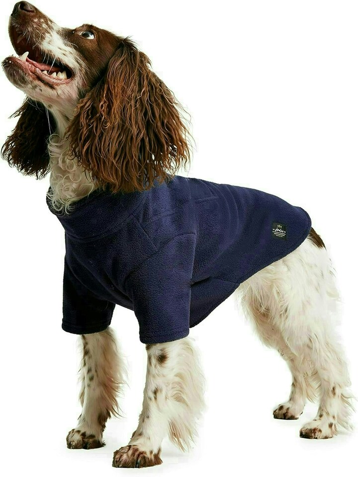image 1 of Rosewood Joules Navy Fleece For Dogs - Medium