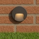 image 8 of CGC PRIMROSE Black LED Round Outdoor Down Light Black