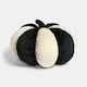 image 2 of OHS Autumnal Halloween Gonk Pumpkin Ghost Ghoul Boo Matte Velvet Boucle Filled Decor Scatter Bed Chair Sofa Cushions Multi | Mono Pumpkin | 20 x 20 x 15cm