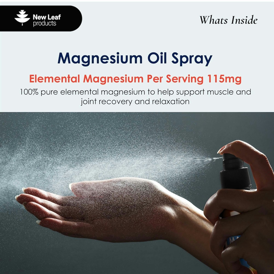 image 1 of Magnesium Oil Spray - 115mg Elemental Magnesium