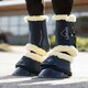 image 2 of LeMieux Motionflex Over Reach Boot with Fleece Edge White | Small