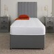 image 7 of Quilted Brick Hybrid Mattress - 18cm Deep, Soft Firmness | White | King