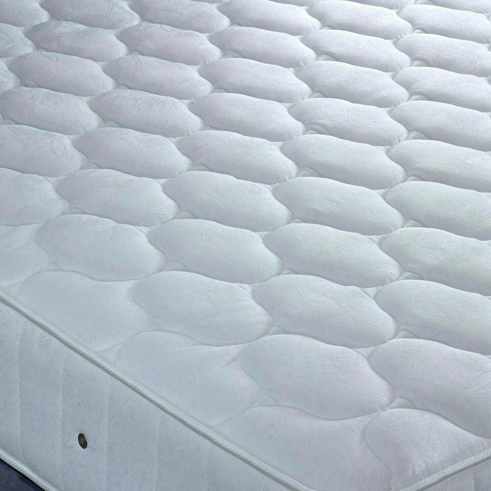 image 1 of Aurora Grey Velvet Ottoman Bed And Neptune Spring Mattress Double | Multi