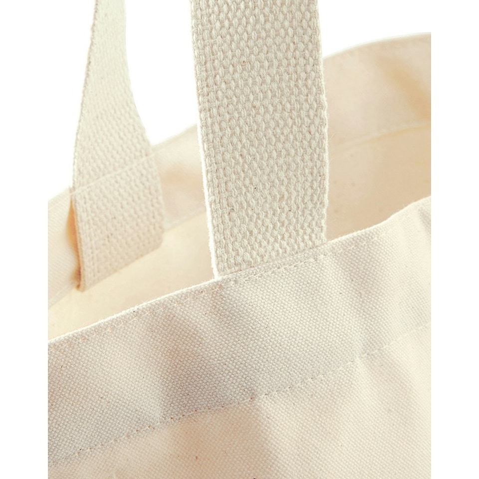 image 1 of Westford Mill Organic Marina Tote Shopping Bag (20L) - Natural - One Size Cream