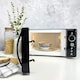 image 4 of Hamilton Beach 20L Retro Black Microwave