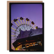 John Margolies Art Card Wonderland at Dusk Ocean City New Jersey