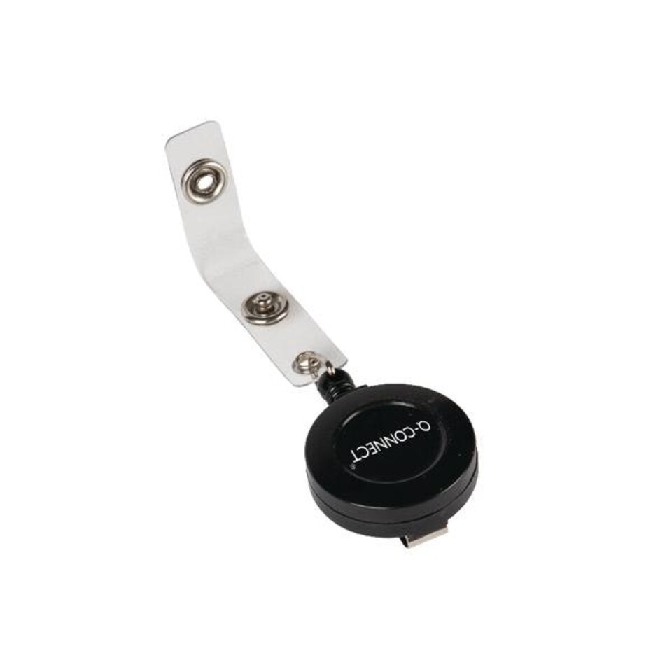 image 1 of Pack of 10 Retractable Badge Reels 60cm