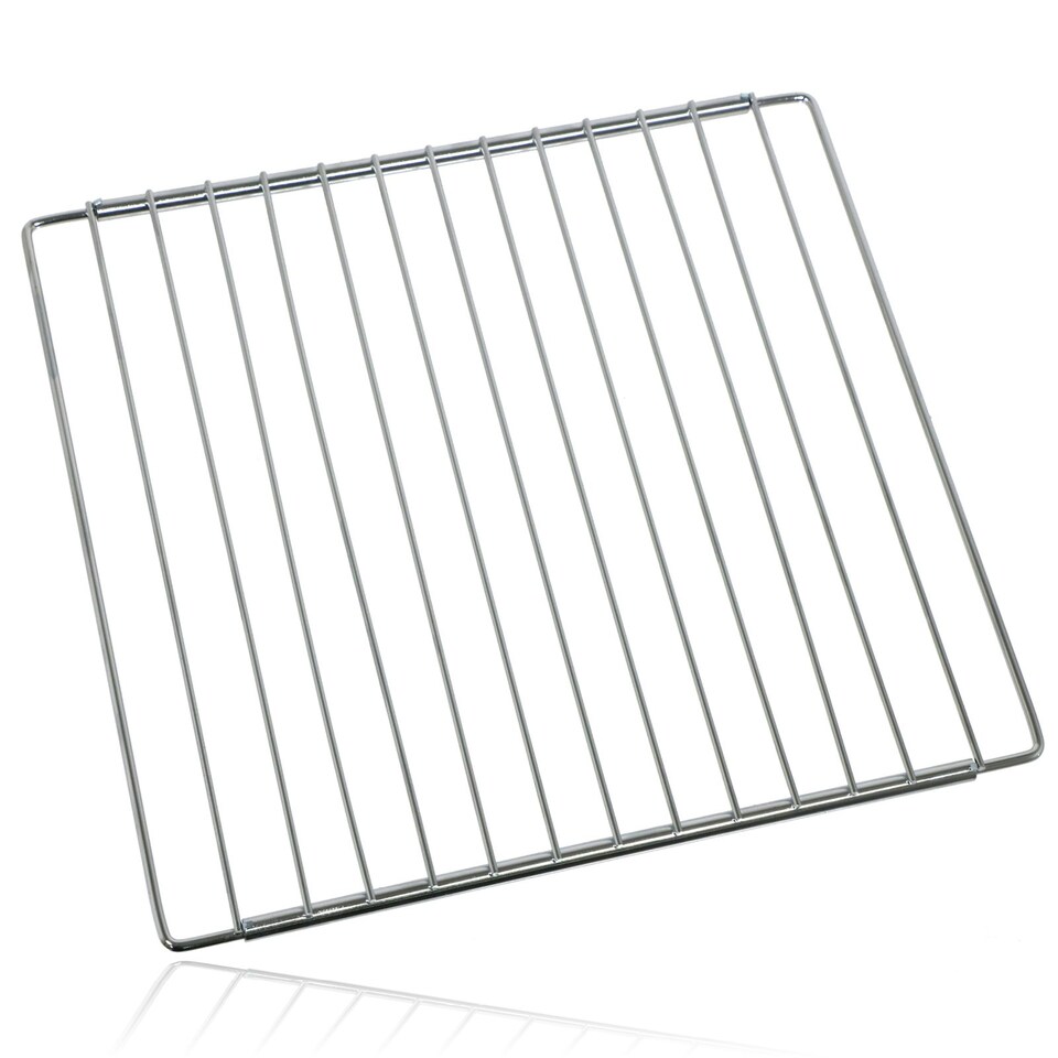 image 1 of SPARES2GO Universal Chrome Adjustable Extendable Oven Shelf (310 x 345-565mm)