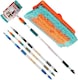 image 9 of 3m 9ft Aluminium Telescopic Water Brush Fed Window Cleaner Home Car Diy