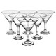 image 4 of Pasabahce Stemmed Martini Glasses | Clear | 6