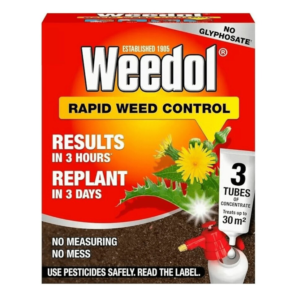 image 1 of Weedol Rapid Concentrate 3 Tubes x6