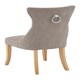 image 3 of Interiors By Premier Luxurious Design Mink Linen Dining Chair, Durable Dining Chair For Dining Table, Comfortable Dining Chair Brown