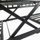 image 6 of Outsunny Outdoor Metal Frame 2 Seater Bench Patio Park Garden Seating Chair