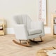 image 5 of Tutti Bambini Jonah Mini Me Children's Rocking Chair - Boucle Mushroom Cream