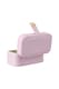 image 3 of Living and Home Portable Mini Jewelry Box Organizer | Pink