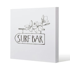 Surf Bar (Canvas Print) 61 x 61 x 4cm