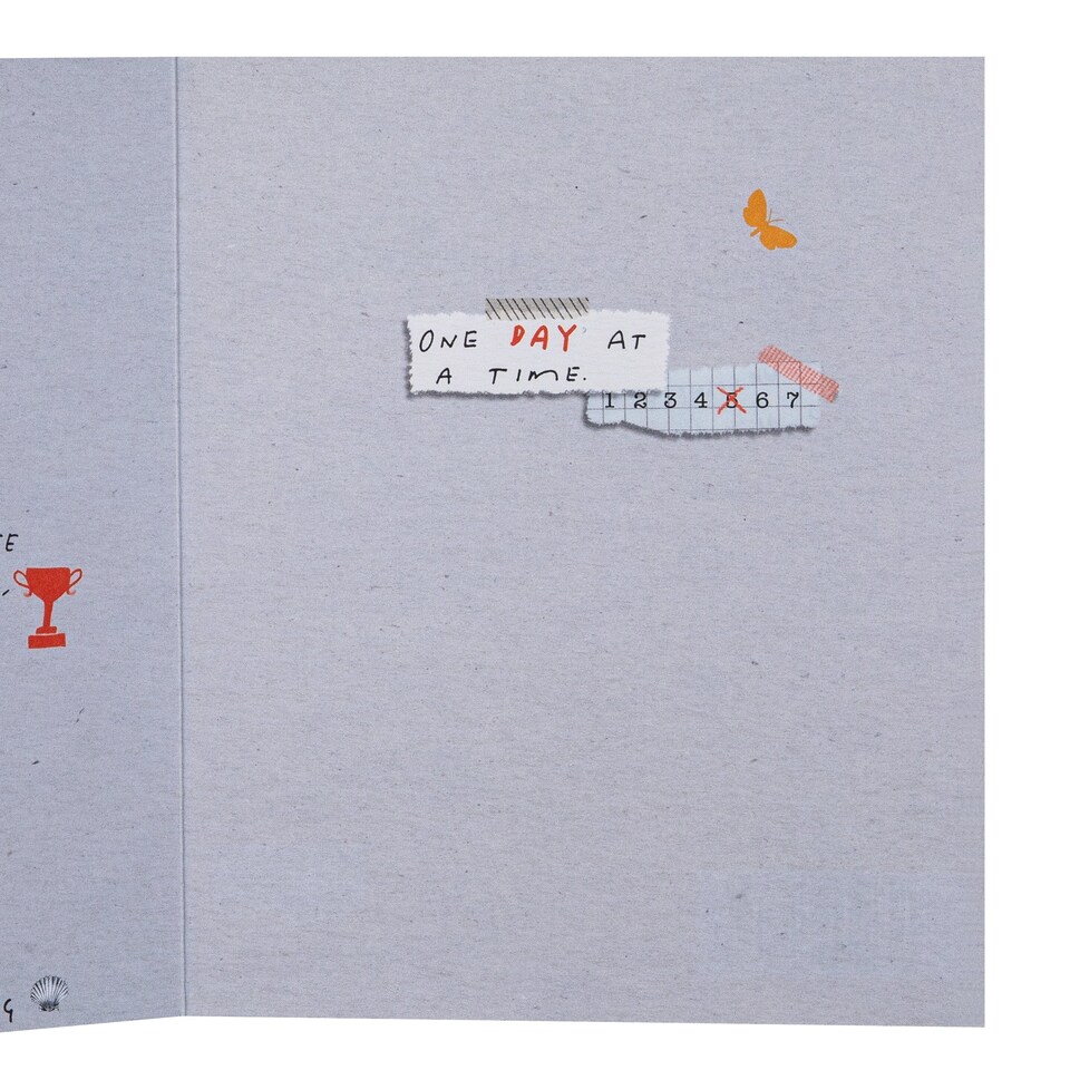 image 1 of Hallmark Maggie's - Beyond Cancer Charity Card - Treatment Completed Design