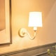 image 1 of ValueLights Memphis Traditional Cream Wall Light Fitting