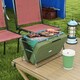 image 2 of Outsunny Portable BBQ Grill with Suitcase Design for Camping Picnic Party, Black