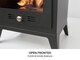 image 4 of Sureflame Carino Bio Ethanol Stove in Black