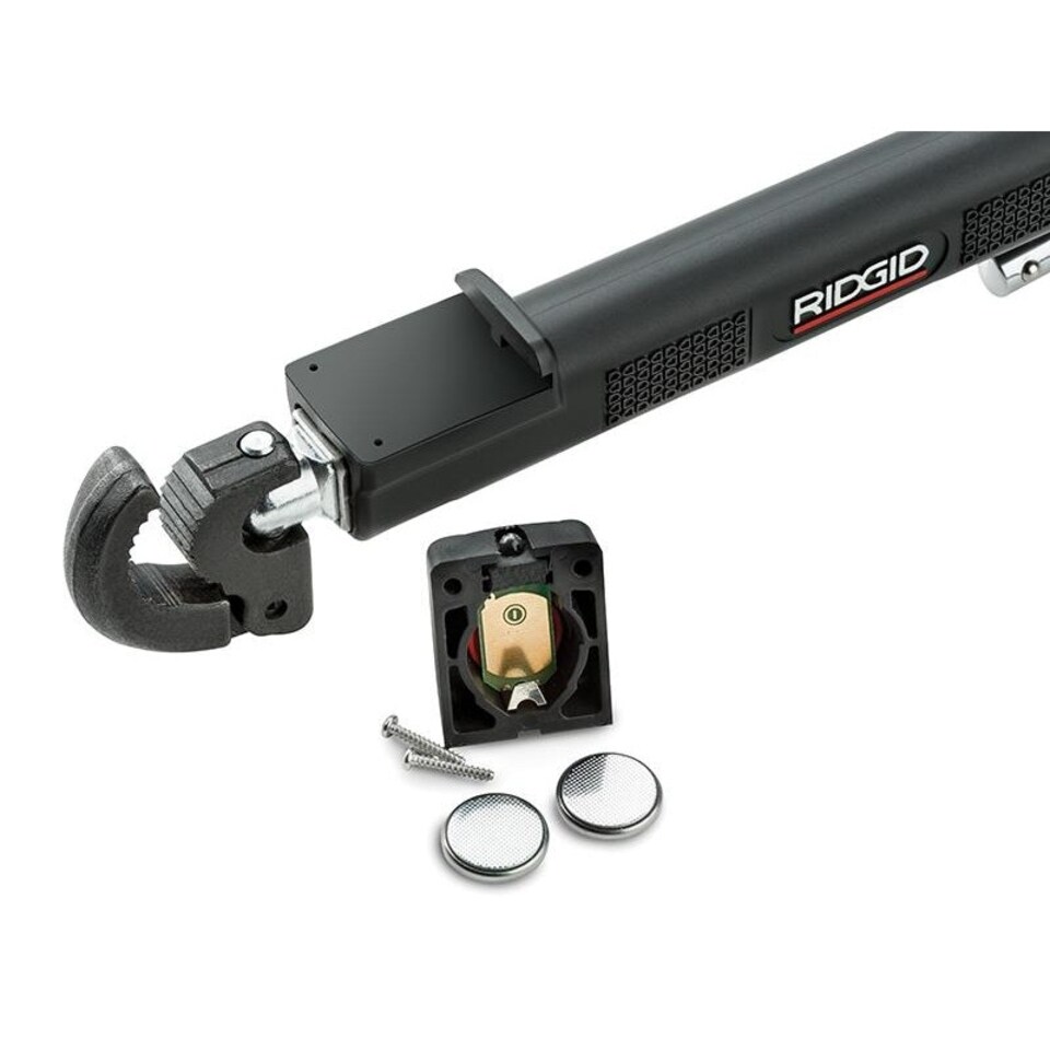 image 1 of Ridgid 2017 Telescopic Basin Wrench With Led Work Light 12-32mm Capacity - Multi Colour - One Size